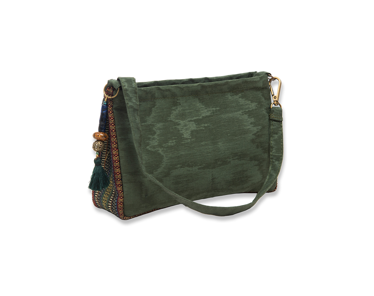 SAC BAGUETTE VERT